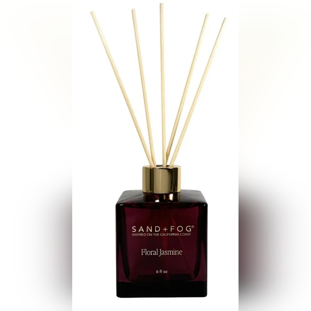 SAND + FOG Floral Jasmine Reed Diffuser - Large 6 Fl Oz